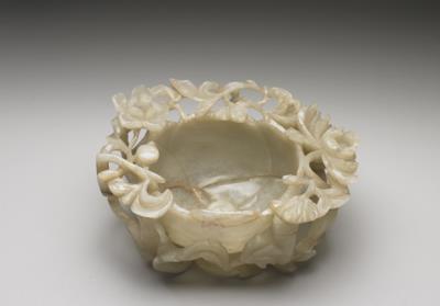 图片[2]-Jade floral-shaped washer, late Ming to Qing dynasty  (1567-1911)-China Archive